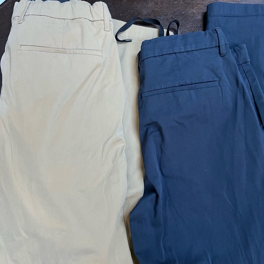 Mens chino pants x 2